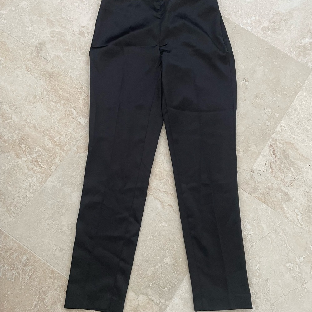 NWOT Vince Camuto Black Satin Dress Pants